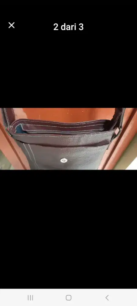 Jual tas selempang kulit