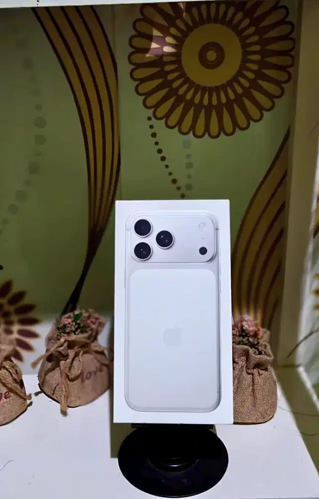 iPhone 17 Pro Max 256 Silver New Resmi iBox