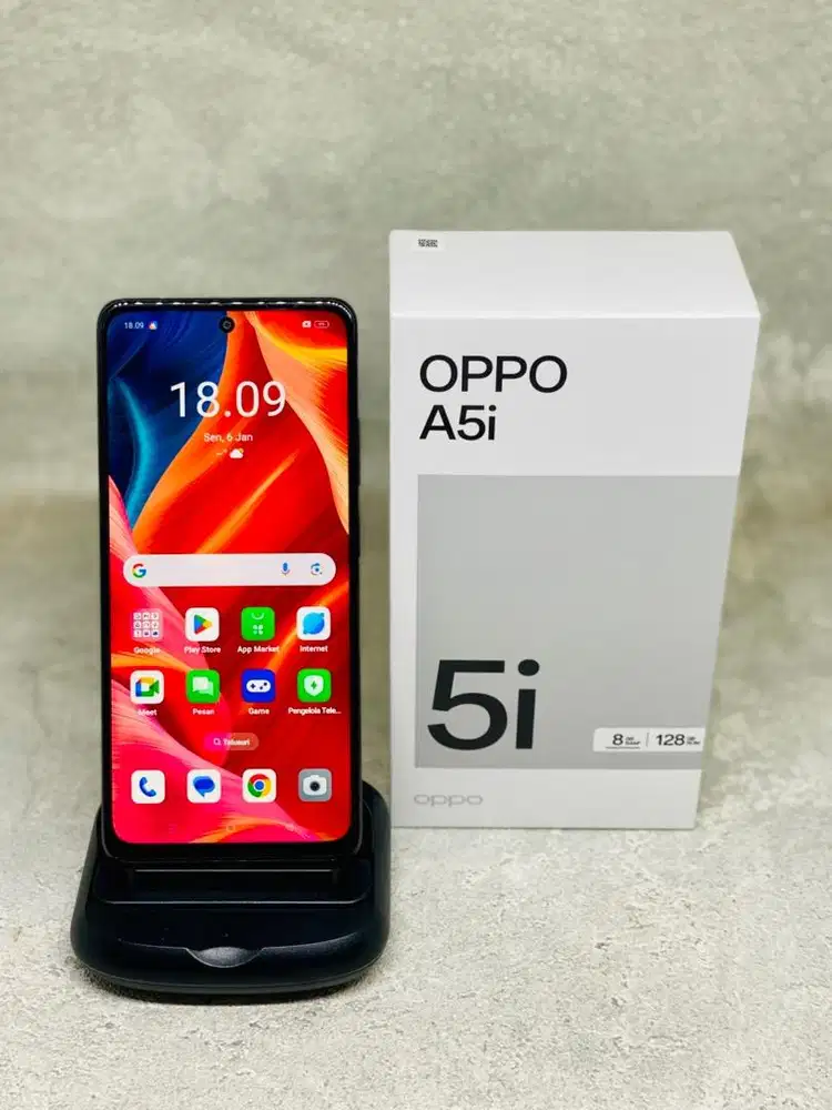 OPPO A5i RAM 8 (4+4/128) GARANSI RESMI SEPTEMBER 2026 100% MULUS