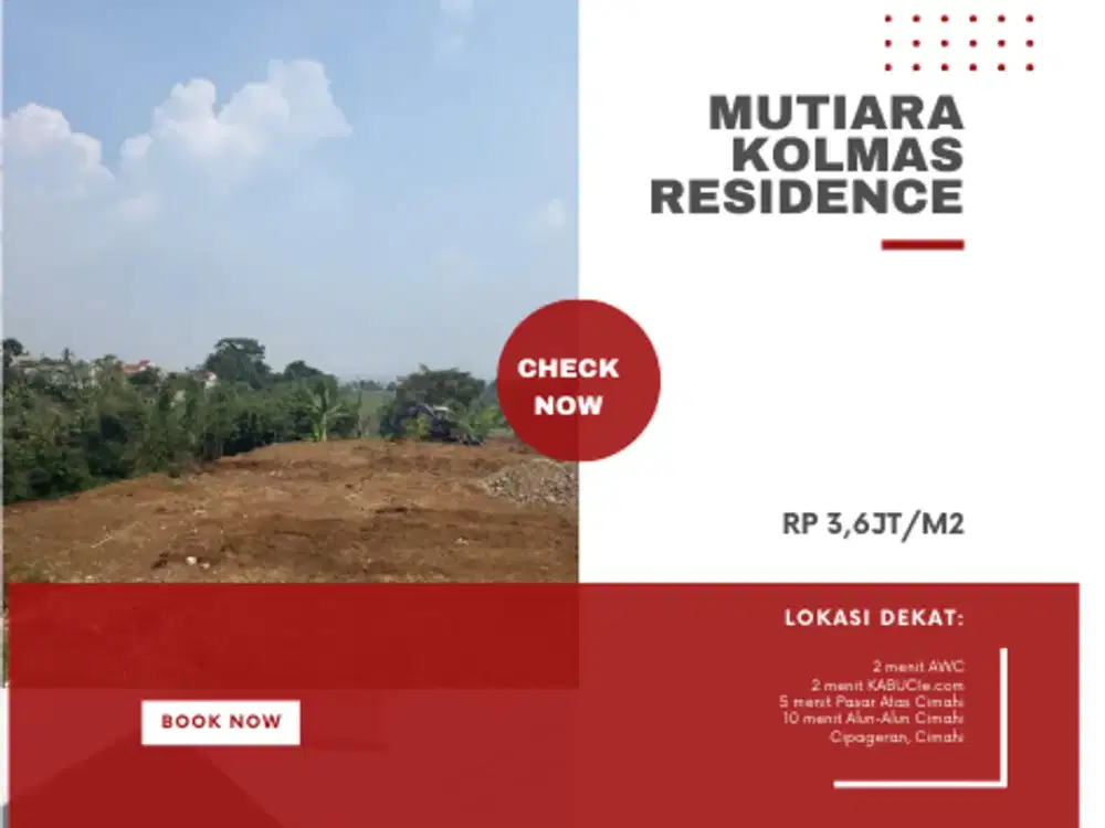 Warisan Udara Sejuk Abadi! Beli Kavling Kolmas Hari Ini, Hadiahkan Kualitas Hidup Terbaik untuk Keluarga