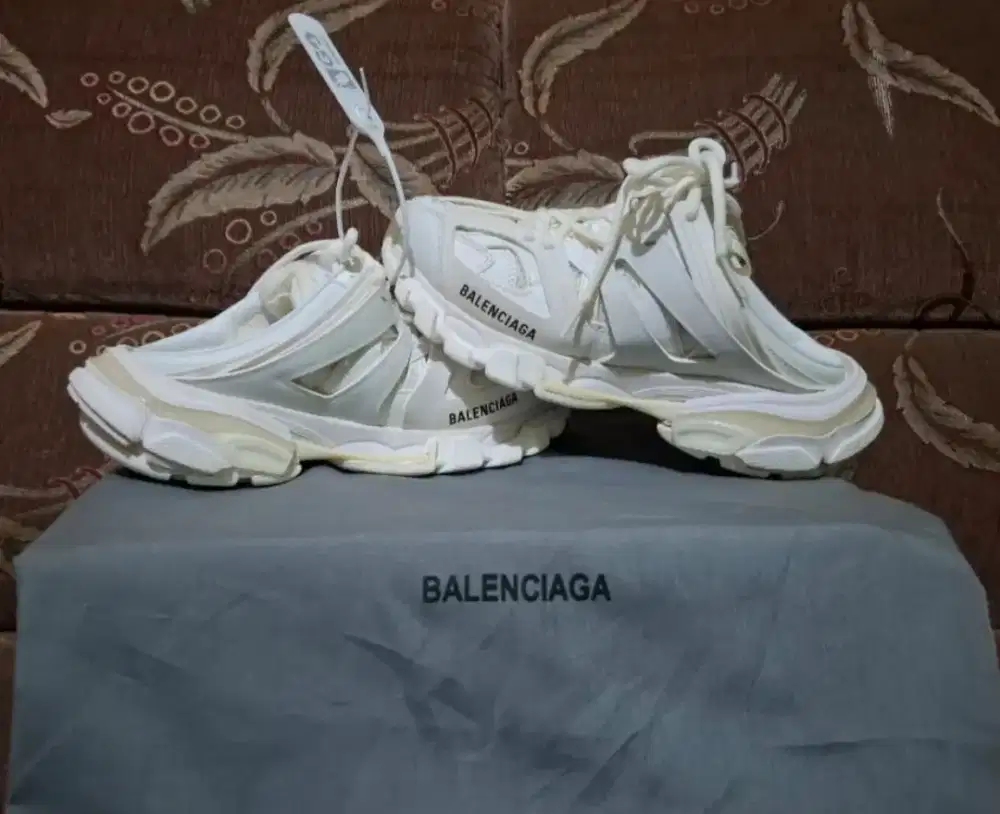 SEPATU SENDAL BALENCIAGA TRACK LACE -UP MULE SNEAKER