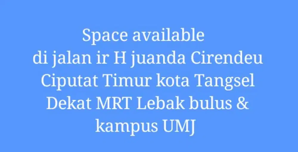 TEMPAT USAHA KONTAINER