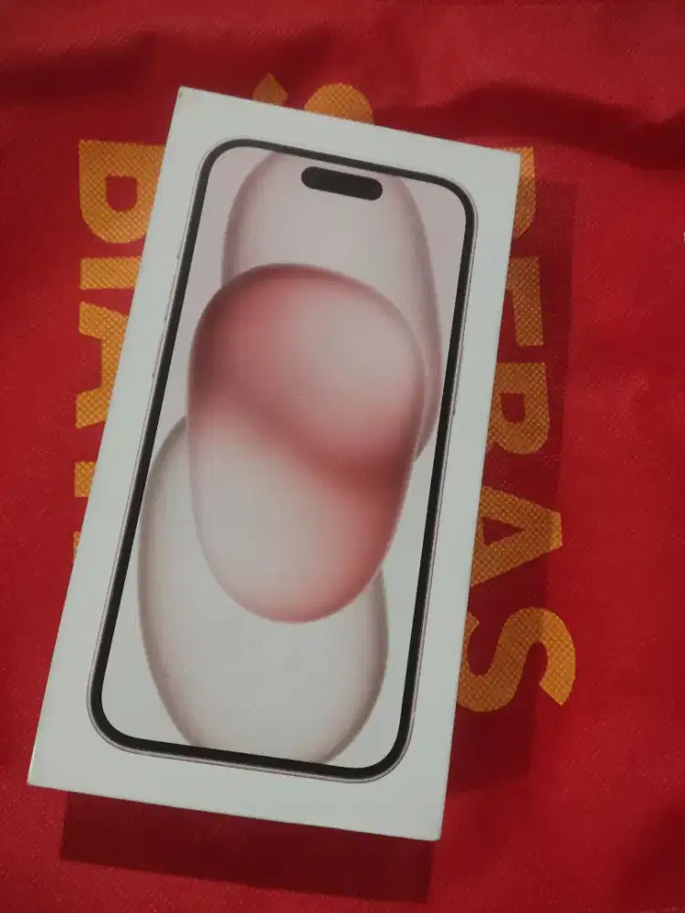 iPhone 15 pink 128 baru