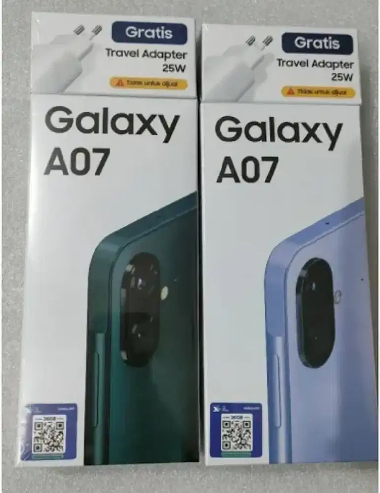 Samsung galaxy A07 ram 6gb 128gb dan4/64 garansi resmi