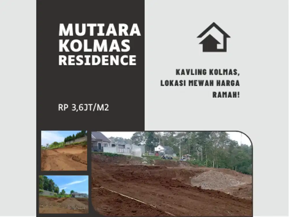 Selamat Datang Kamis! Kavling Kolmas SHM View Terbaik. Ambil Unit Sekarang Sebelum Pagi Diserbu Buyer