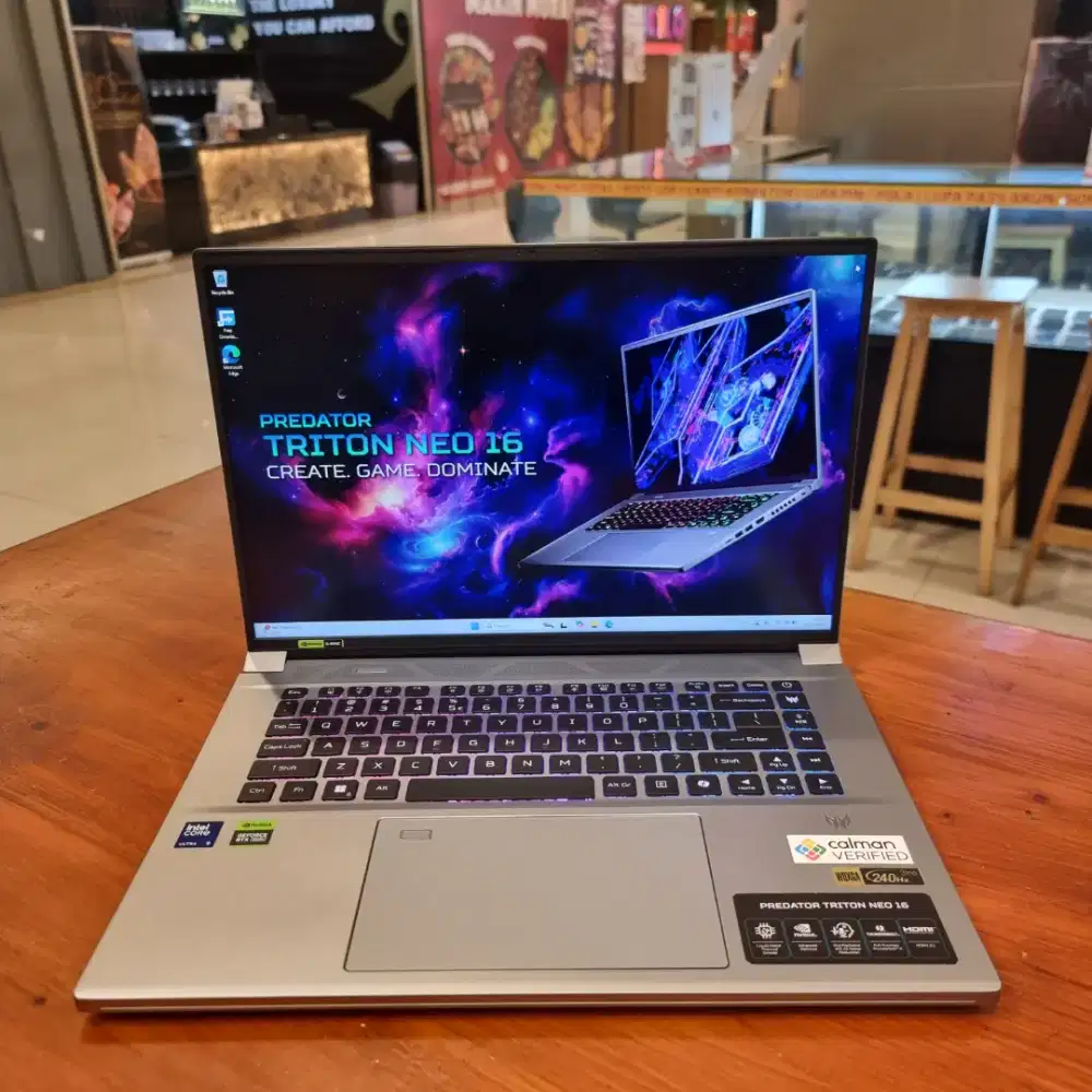 Acer PREDATOR TRITON NEO 16 - Core Ultra 9 185H - RTX 4060 8GB