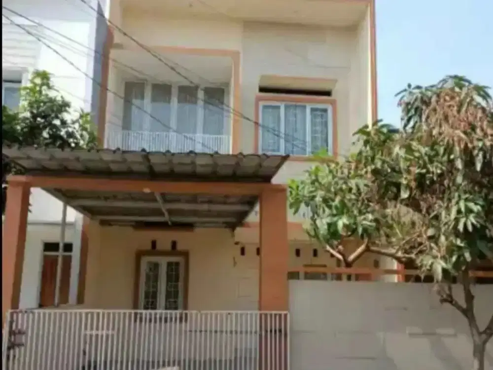 rumah 2 lantai siap huni di cisaranten arcamanik turun harga dibawah pasaran