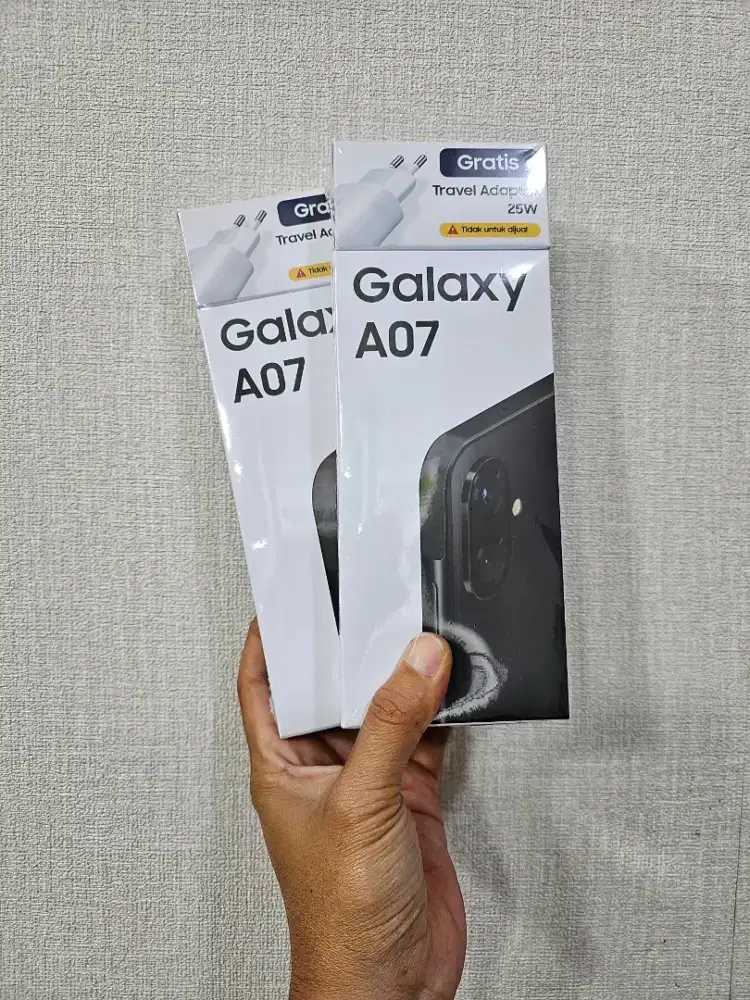 Samsung A07 8+256 4G New garansi resmi bisa cash/cicilan paylatter