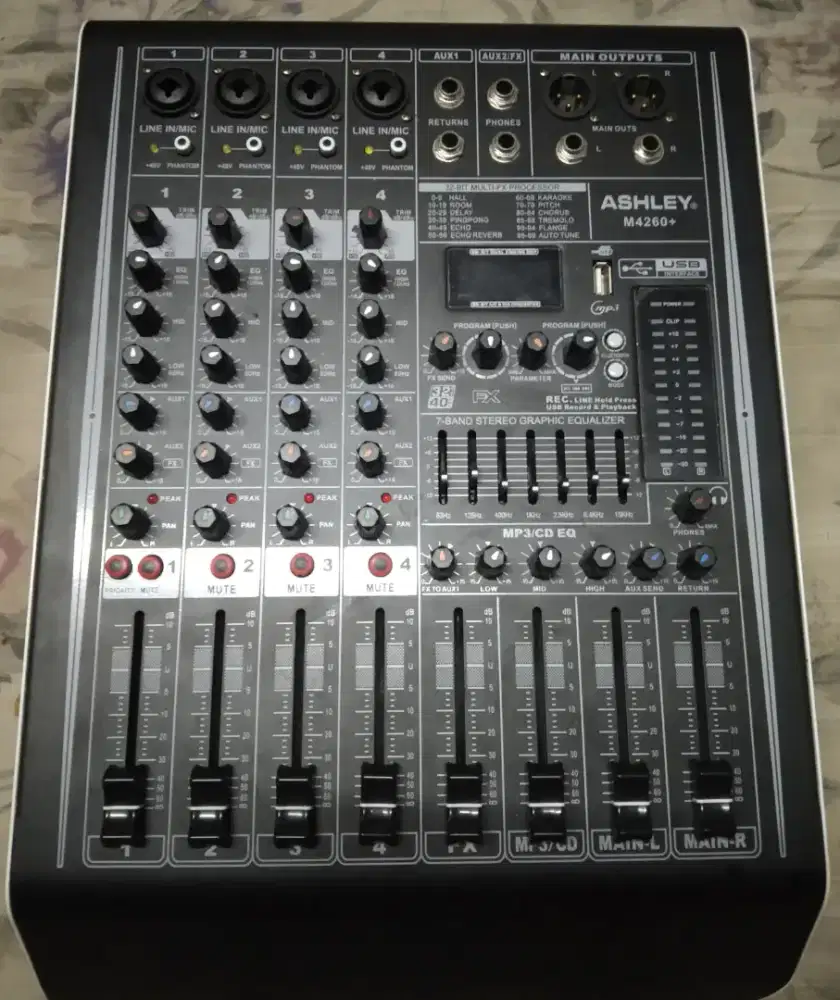 power mixer ashley m4260+