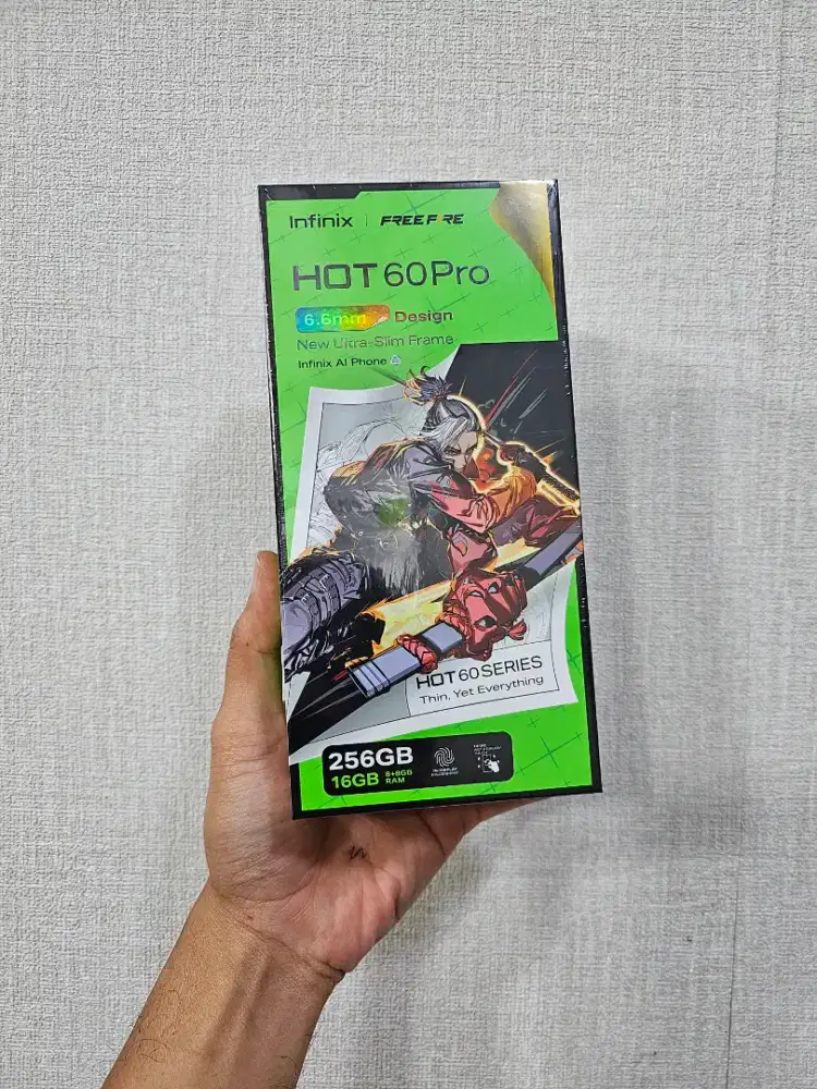 Infinix Hot 60 Pro 8+256 New warna pink bisa cash/cicilan paylatter