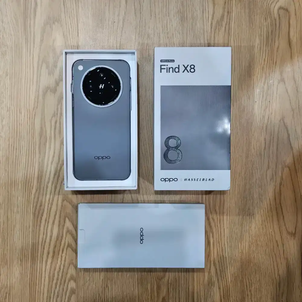 OPPO Find X8 – 12/256GB Mulus Fullset Garansi Resmi sampai Desember