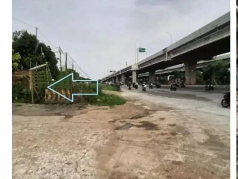DIJUAL LAHAN PINGGIR JALAN DI PONDOK BAMBU DUREN SAWIT JAKARTA TIMUR