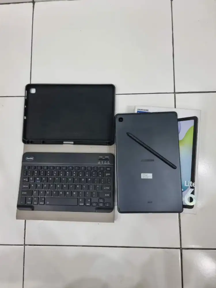 Samsung Tab S6 Lite 4/128 mulus lengkap