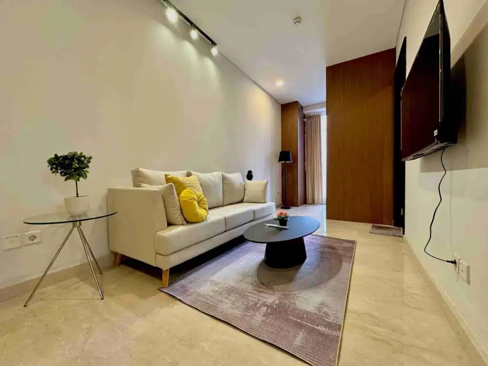 Sewa Apartemen Sudirman Suites 2 Bedroom Full Furnished