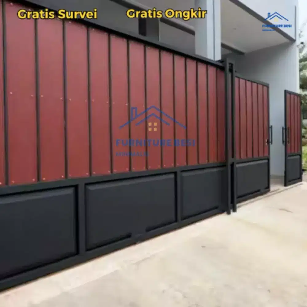 Terima tempahan pagar dan canopy besi