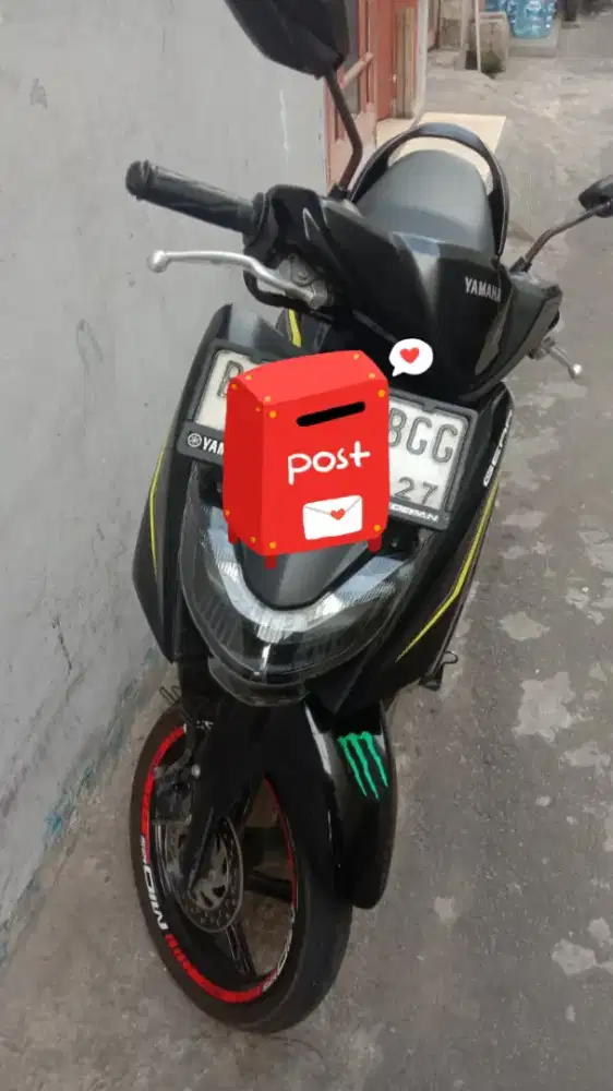 Di jual motor Yamaha gear 2022