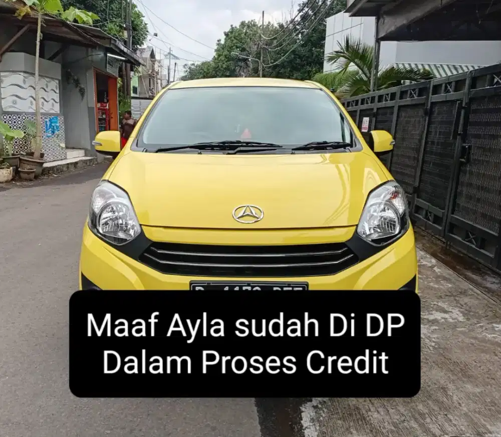 [Km 12 rb] Daihatsu Ayla X 2021