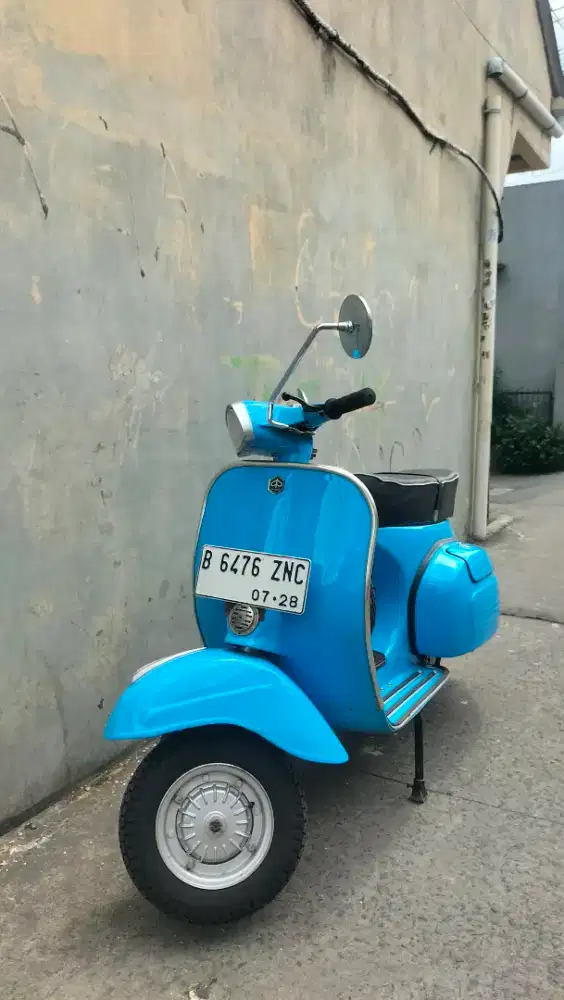 Vespa Super 1978 Pajak Hidup Panjang