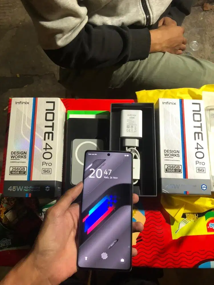 INFINIX NOTE 40 PRO 5G BMW 8+8/256 FULLSET