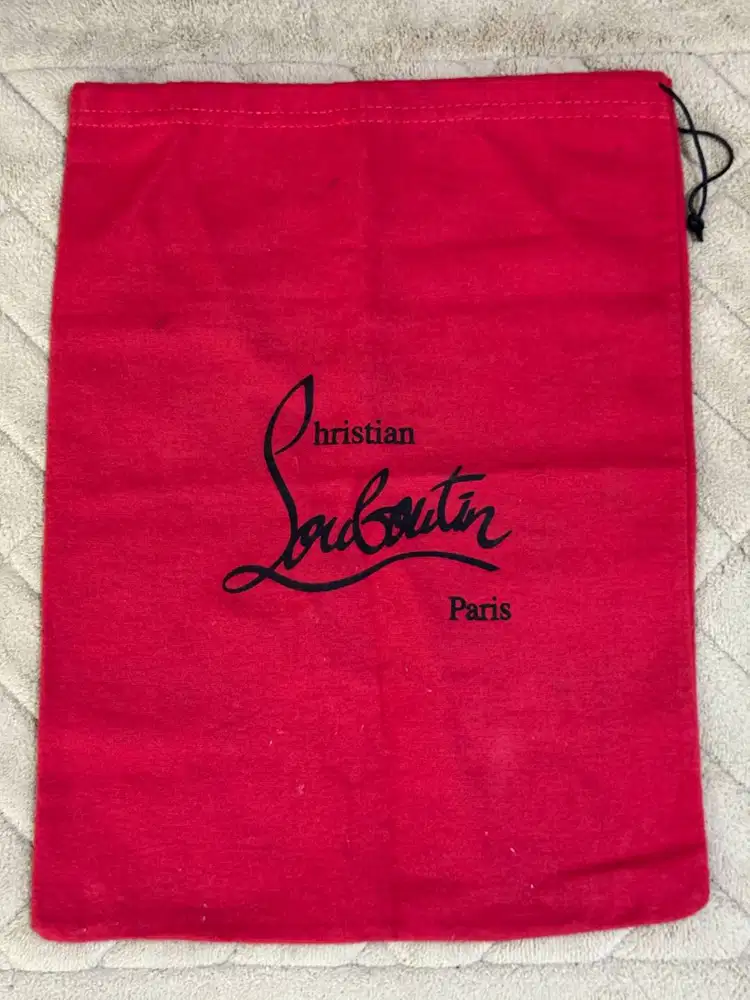 Dustbag Dust Bag Christian Louboutin CL Sepatu Tas Dompet Original
