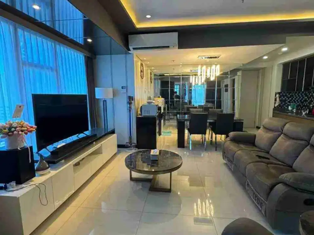 LA RIZ MANSION Private Lift ‼️Jual Condominium 3 BR Full Furnish Mewah