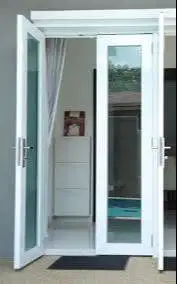 Pasang Plafon PVC + Gypsum + Kusen Alumunium Aluminium + Pintu + WPC