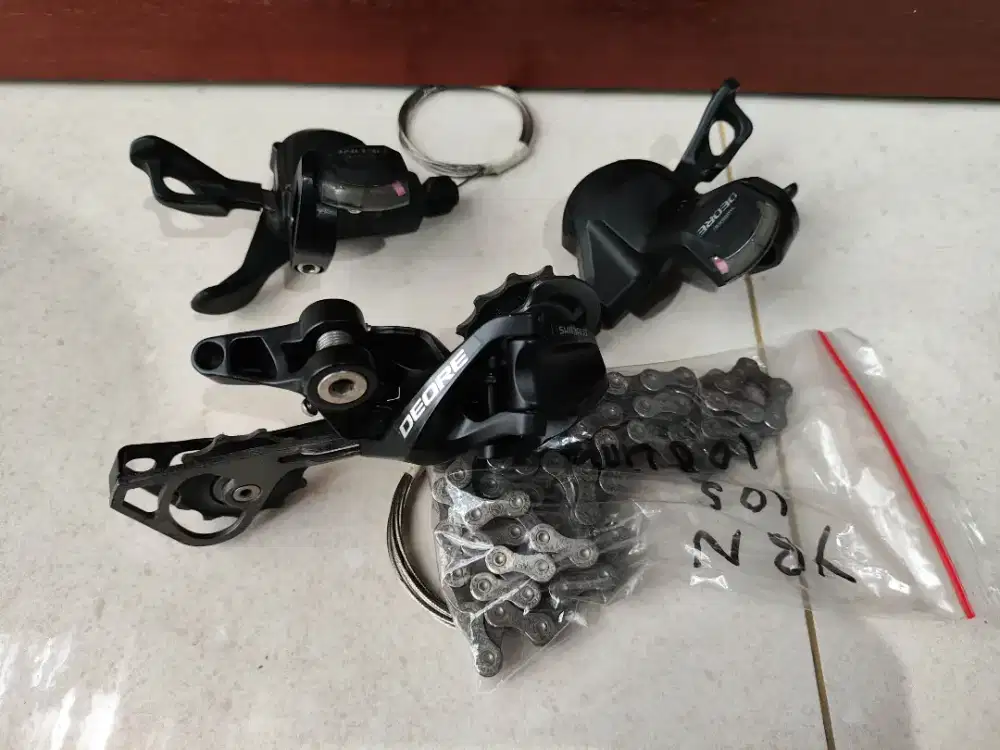 Mini grupset shimano deore m610 3x10speed