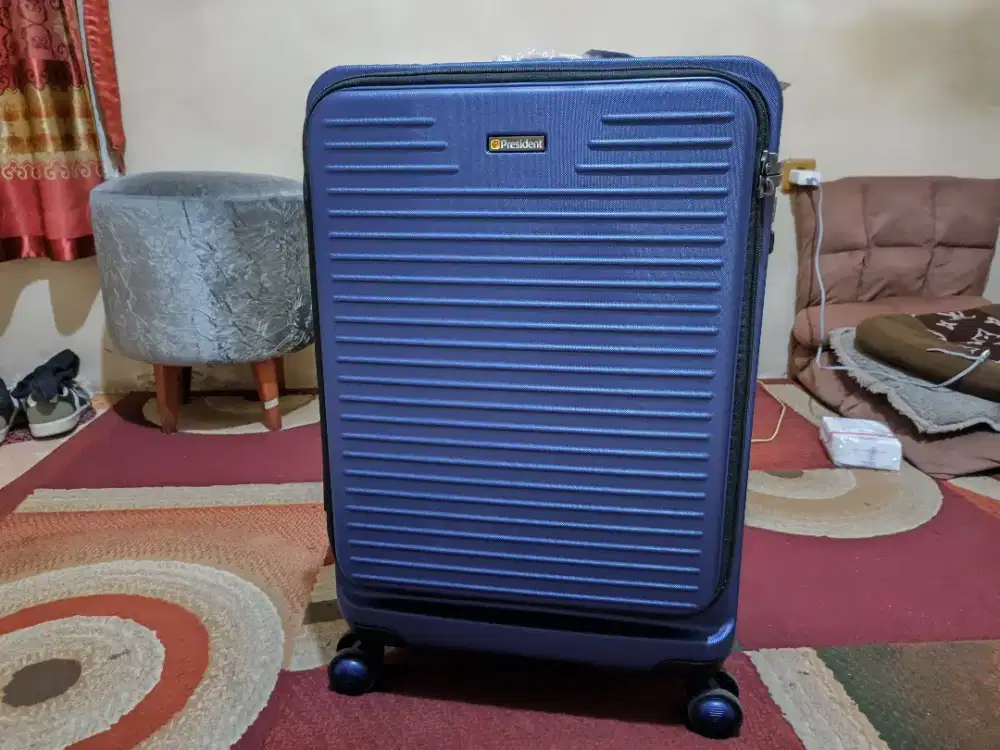 Koper merk President 5324 Midnight Blue UK. 24Inc Size Bagasi (NEW)