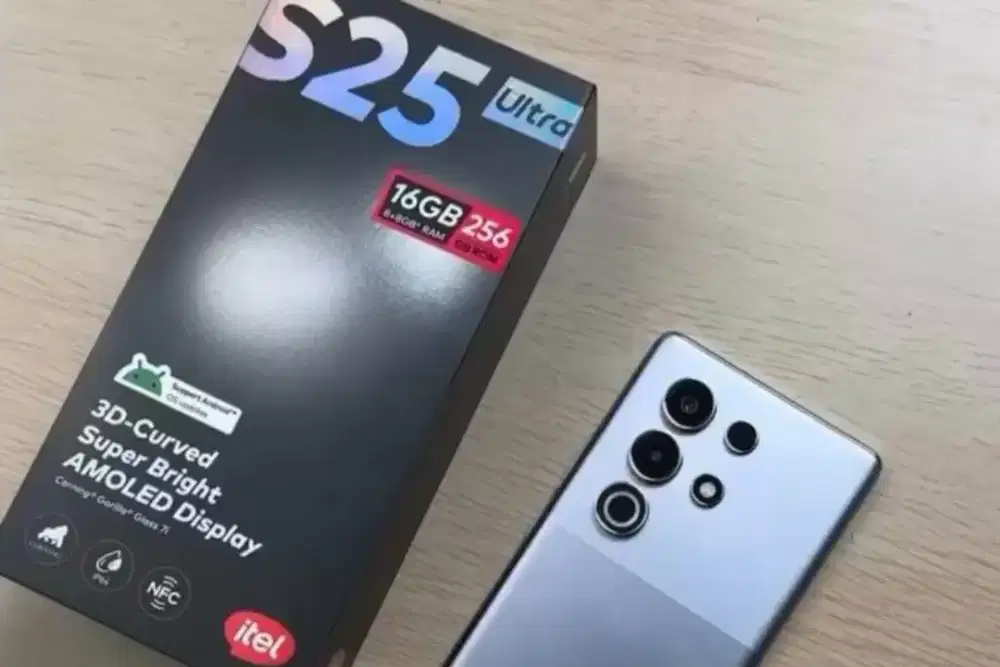 Itel S25 ultra Ram 8+8 /256