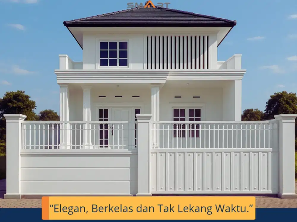 Rumah Cantik Klasik Minimalis • Harga Terbaik di Kawasannya