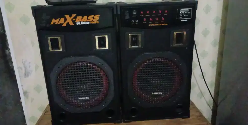 Bismillah jual cepat sound speaker sanken bass