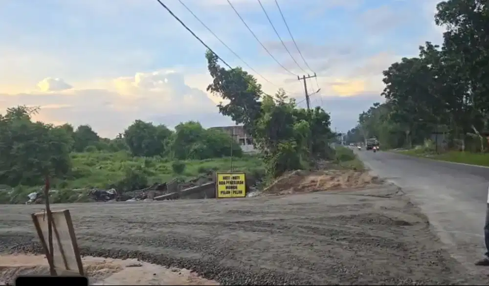 Dijual tanah lokasi dalam kota Pekanbaru, dekat kantor BNN Pekanbaru.