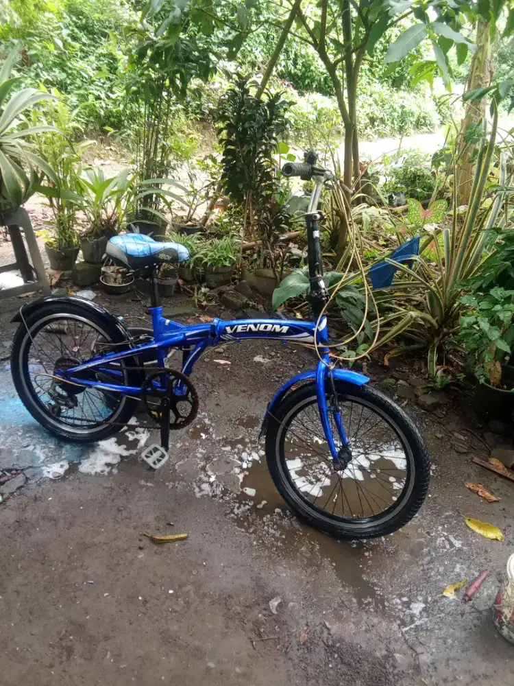 Sepeda lipat 20 siap pakai