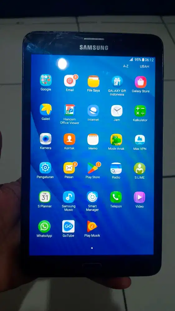 Samsung Galaxy teb A6 jringn 4g ram 4gn lyr 8in