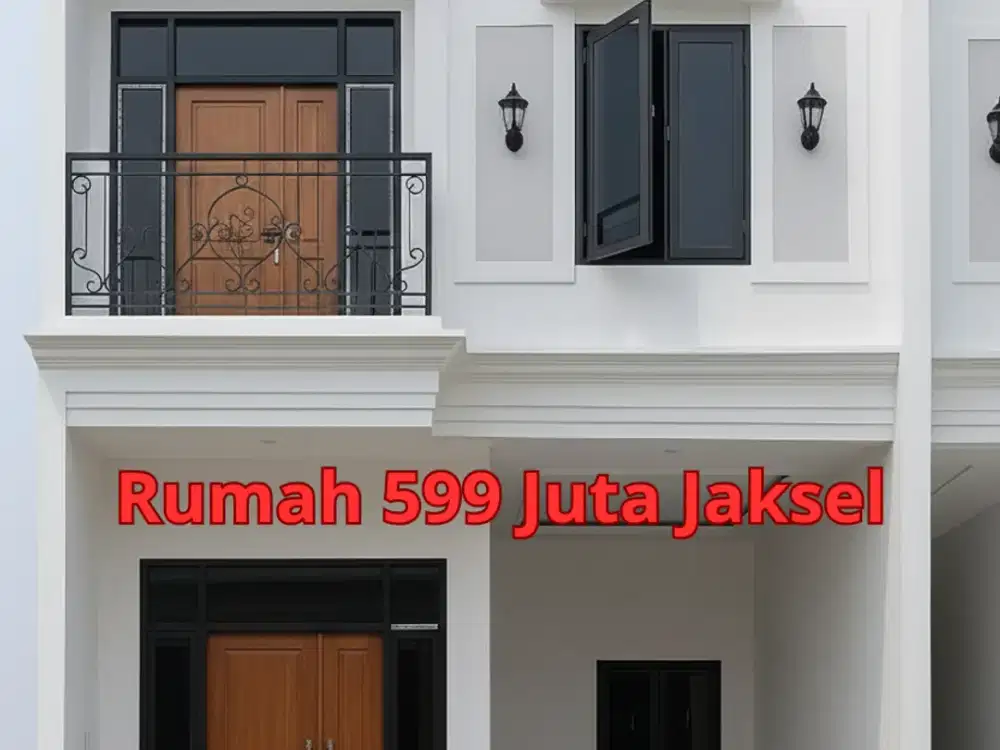 Jual rumah murah di Jagakarsa Jakarta Selatan harga 500 juta an SHM KPR