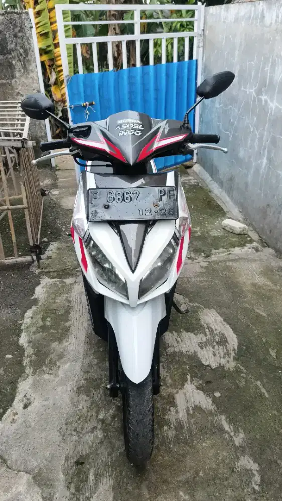 Vario 110 tekno karbu 2011 plat f kab pajak on 2026 lengkap
