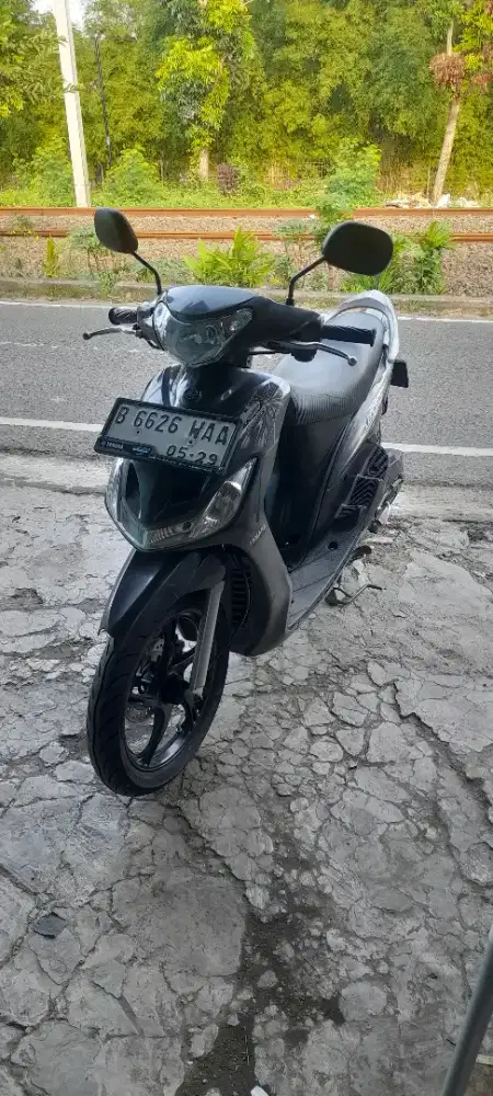 yamaha mio smile 2009 abu abu