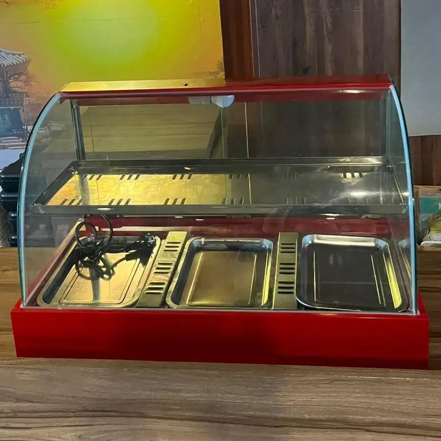 Pemakaian hanya 5 hari untuk pameran!! Showcase warmer/pemanas makanan