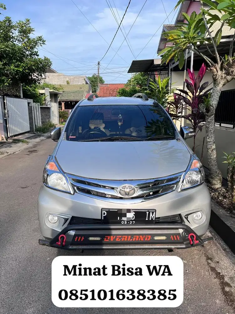 DIJUAL MOBIL AVANZA 1.3G MT 2012 TANGAN PERTAMA
