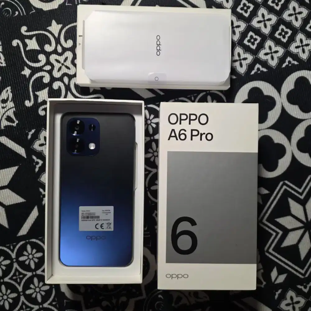 OPPO A6 PRO 8/256GB 4G RESMI LIKE NEW