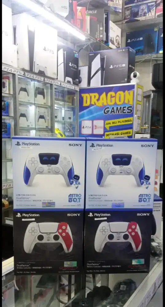 Stik Playstation PS5 limited Edition Astro GOW new Resmi Indo