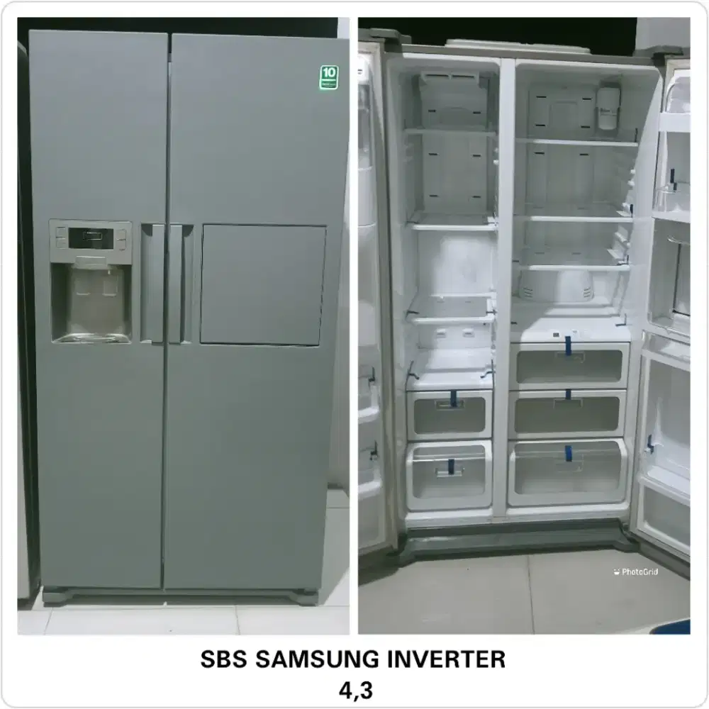 Kulkas Side by Side Samsung Inverter