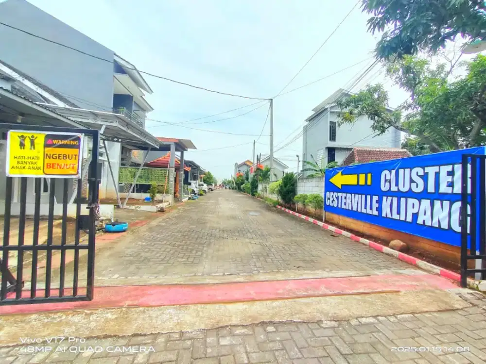 Tanah Di perumahan Cluster Klipang