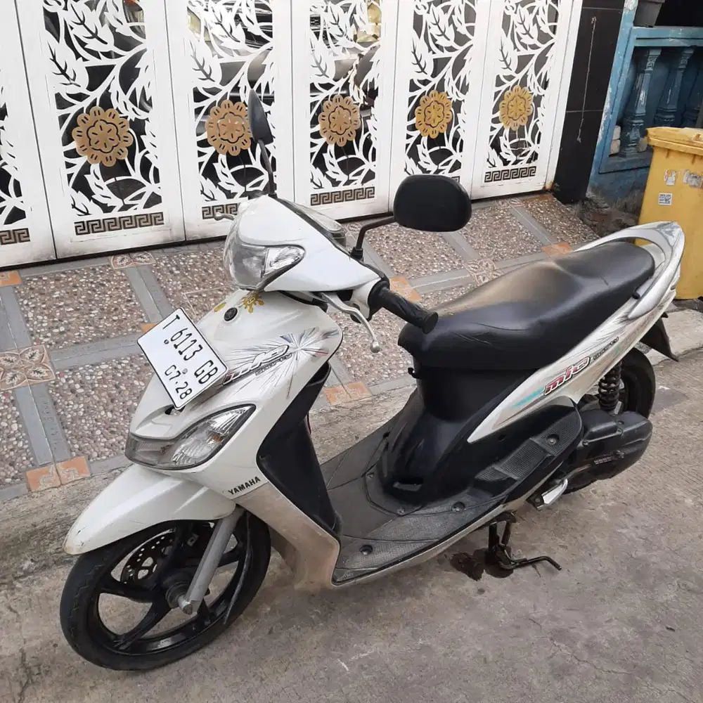 Yamaha Mio 2008 ss lengkap mesin bagus stater tokcer plat T Karawang