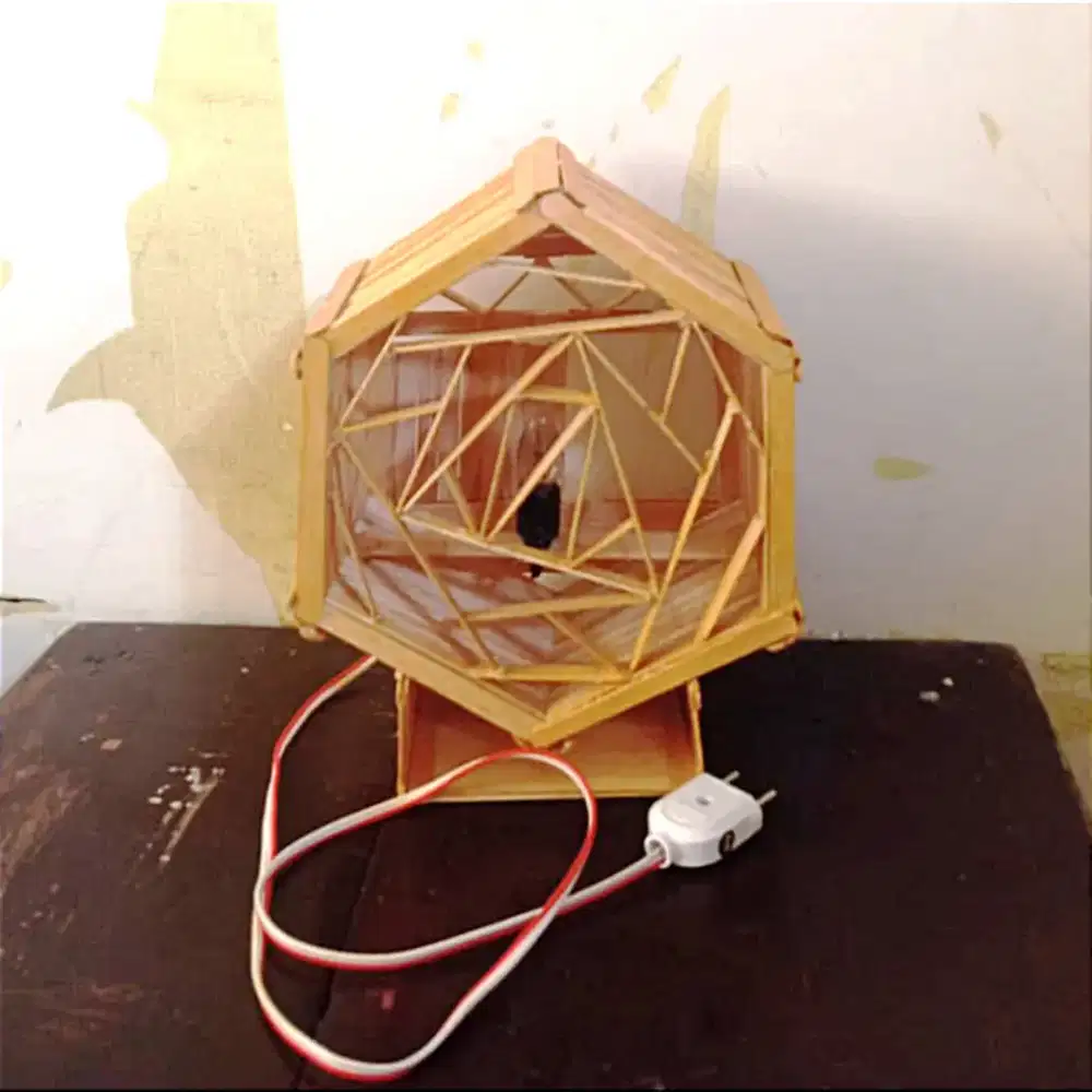 DIY Lampu Meja Heksagonal - HSC 2025