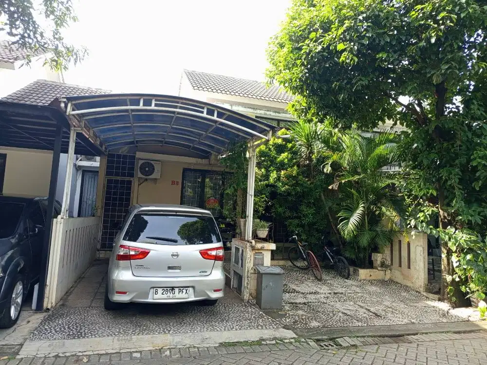 Rumah Asri Bebas Banjir Graha Raya Bintaro Strategis