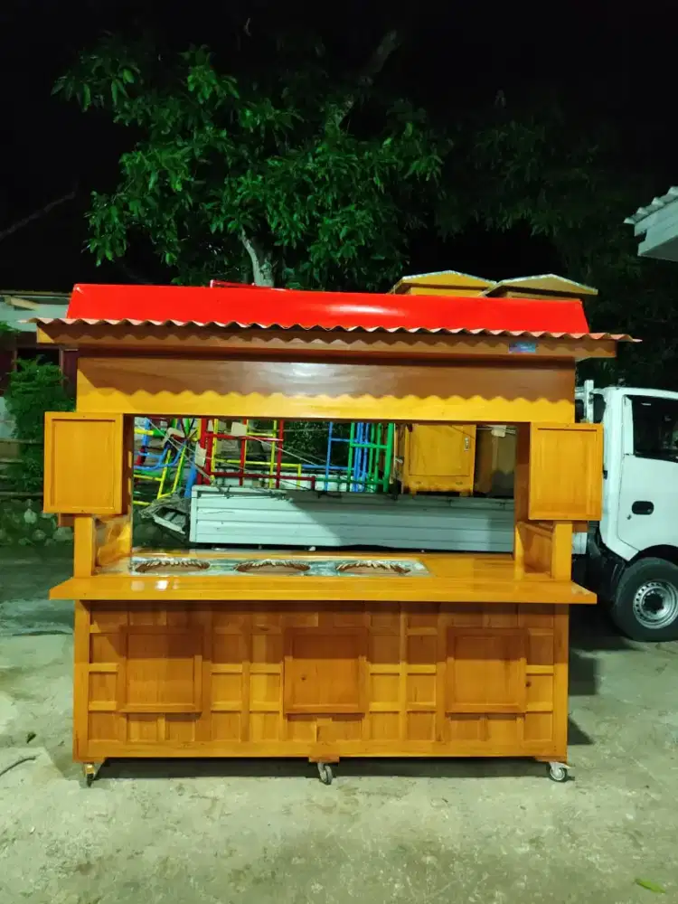 Jual Gerobak Angkringan,Bakso,Mie Ayam,Bubur,Roti BakardlL.Free ongkir