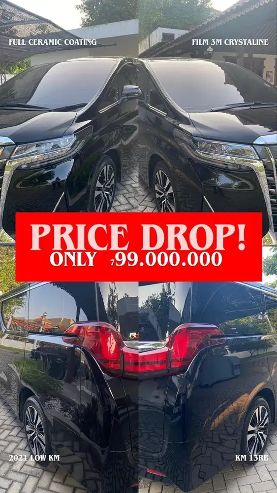 Toyota Alphard 2.5 G 2021 Like New Super Low KM