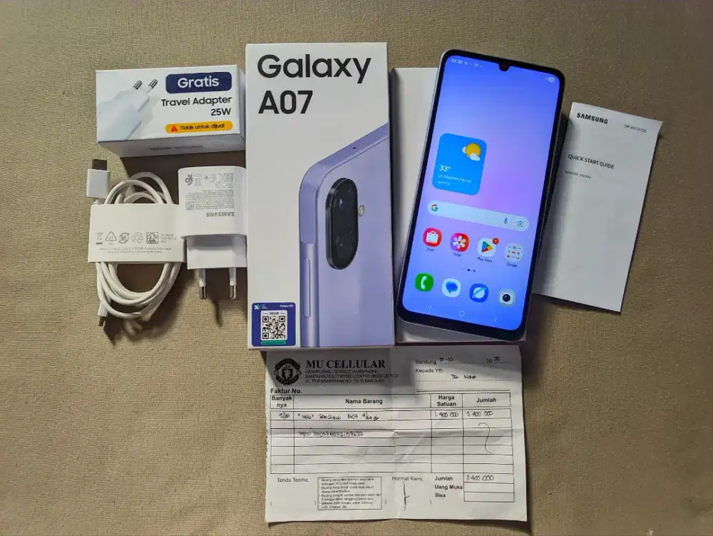 Samsung A07 Like New 4/64gb