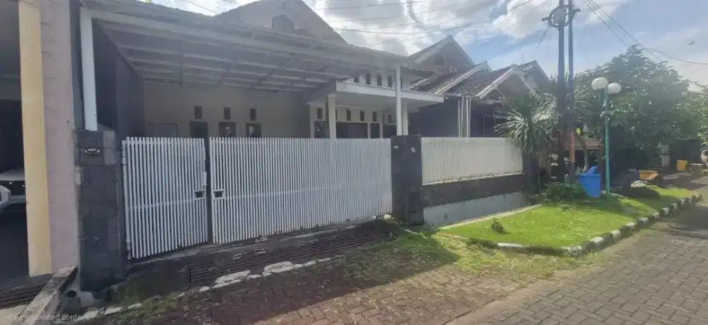 Dijual Cepat: Rumah luas 270 di Gading Regency Bandung